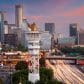 atlanta georgia usa downtown cityscape dusk