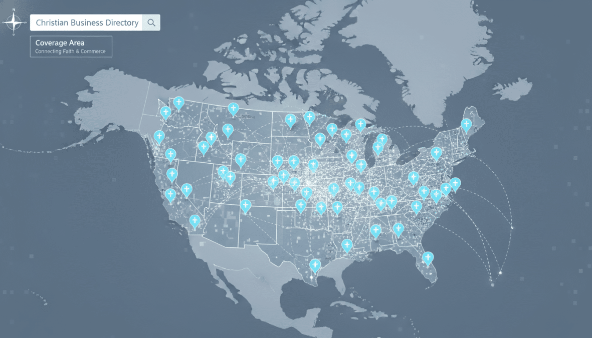 Christian businesses across United States and Canada